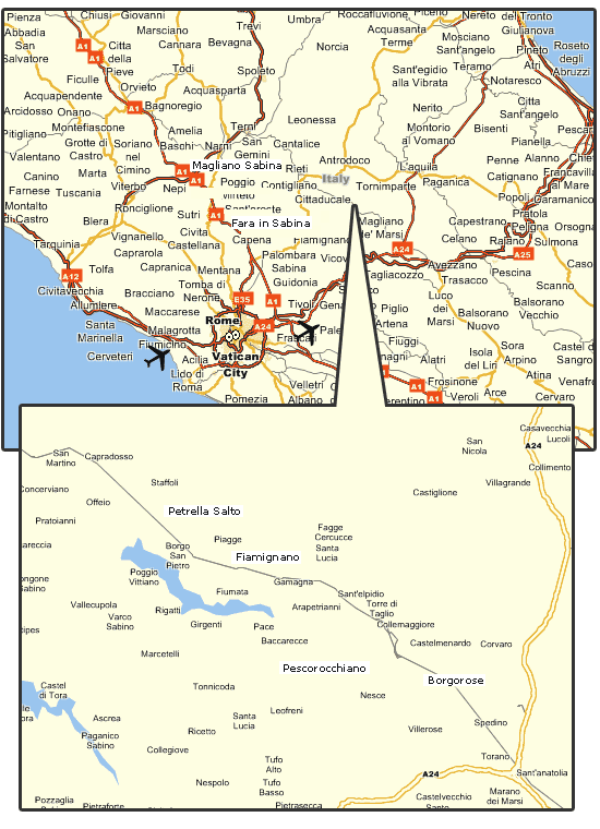 Infrastrutture della Provincia di Rieti